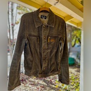 Dolce Gabbana denim fitted jacket